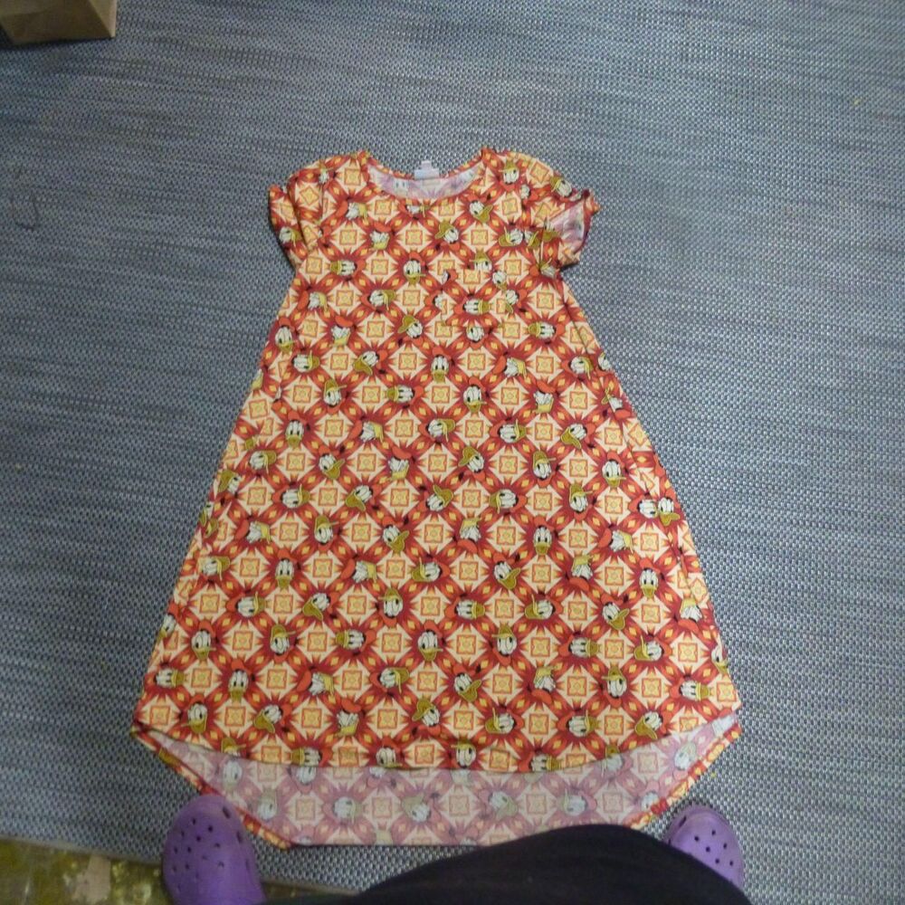 Disney Women's Yellow and Orange Casual-dresses